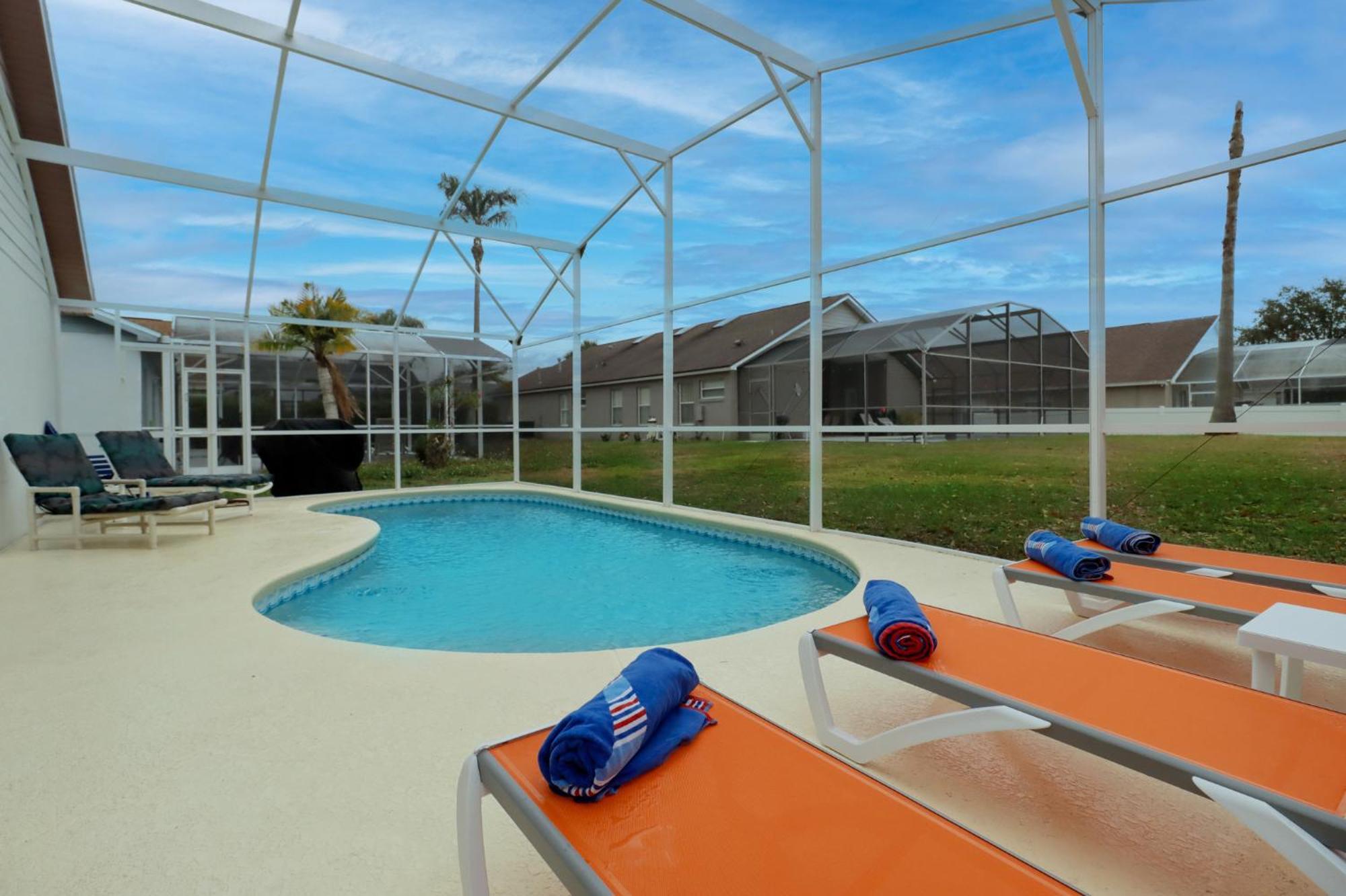 Makin Dreams With White Rose Villas - Private Pool - Game Room - Family Friendly - Nr Disney Kissimmee Dış mekan fotoğraf