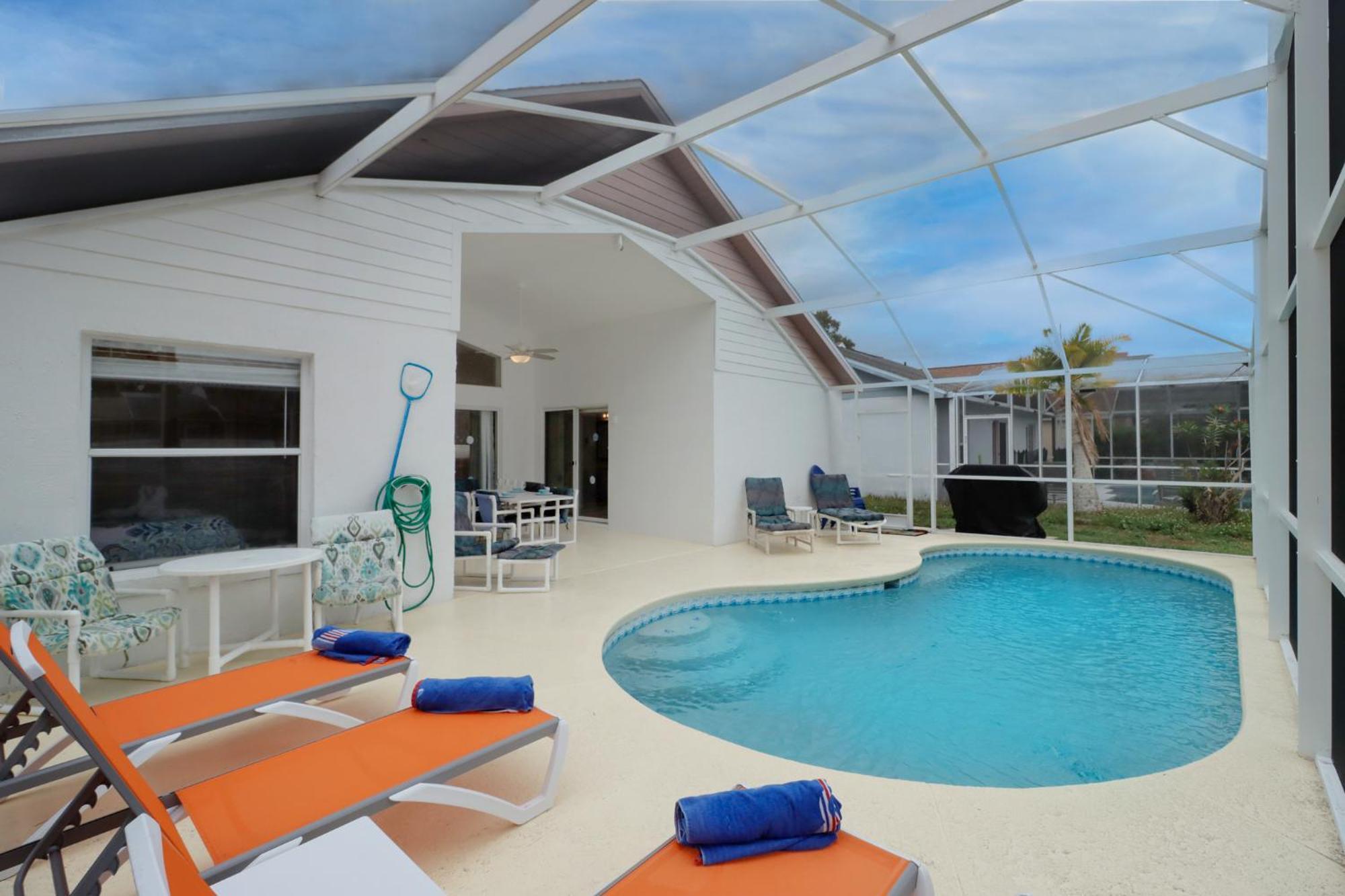 Makin Dreams With White Rose Villas - Private Pool - Game Room - Family Friendly - Nr Disney Kissimmee Dış mekan fotoğraf